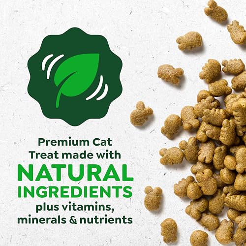 Greenies Cat Treats, Feline Veterinarian-Recommended Adult Natural Dental Treats, Catnip Flavor, 9.75 oz. Tub