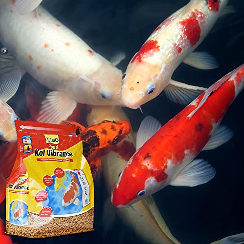 TetraPond Koi Vibrance Soft Sticks, Floating Pond Fish Food for Koi Fish and Ornamental Goldfish, 2.42 lbs