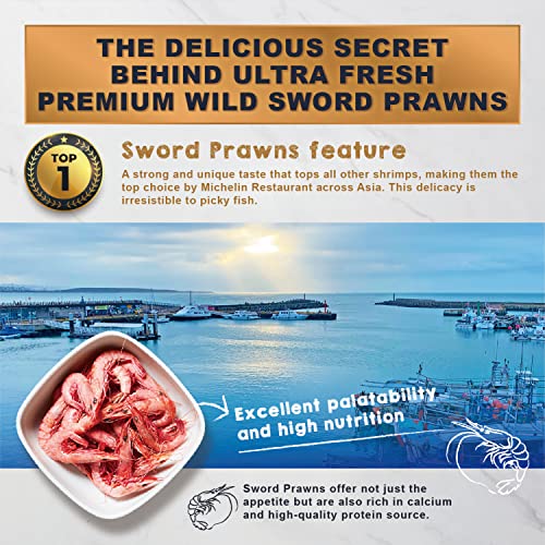 Ultra Fresh Algae Wafers Pleco Food, Spirulina & Algae, Sword Prawns, Balanced Diet, Color Enhancing, All Natural Ingredients, for Algae Eaters