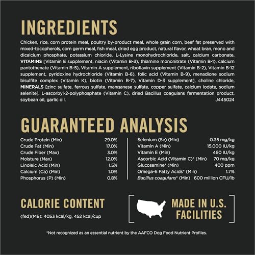 Purina Pro Plan Small Breed Dry Dog Food Chicken and Rice Formula With Guaranteed Live Probiotics - 6 lb. Bag
