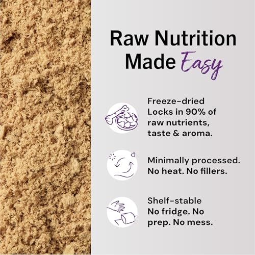 Stella & Chewy's Freeze-Dried Raw Cat & Kitten Food Topper - Magical Dinner Dust - Premium Wild-Caught Salmon & Cage-Free Chicken - Grain-Free