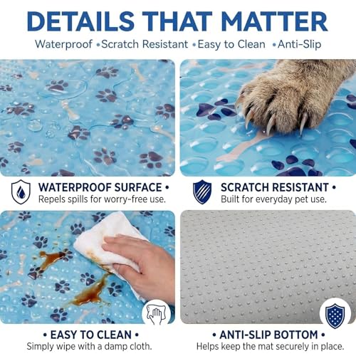 Dogs Cooling Mat,Self Cooling Dog Bed, Patented Non-Toxic Gel Cooling Pad for Pets, Durable Waterproof Dog Cooling Mat for Small, Medium, Large Dogs