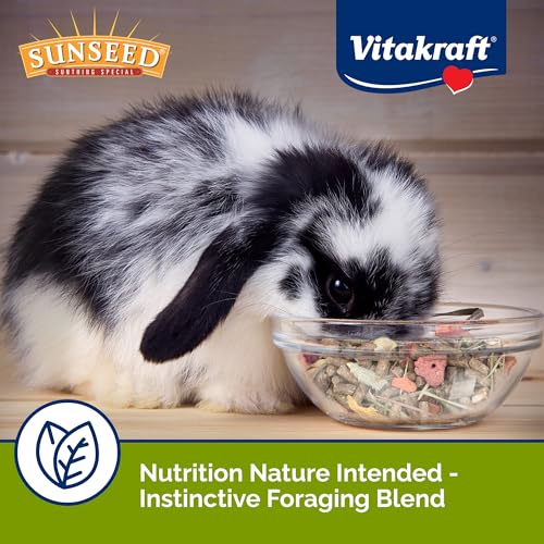 Sunseed Vita Prima Complete Nutrition Adult Rabbit Food, 4 LBS (59773)