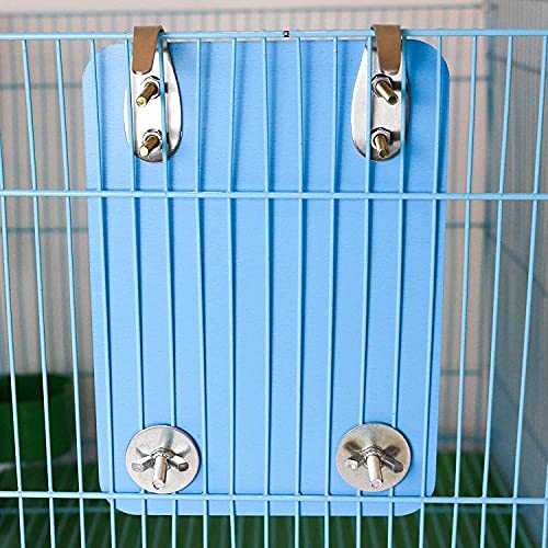 7" Bird Mirror with Rope Perch Bird Toys Swing, Comfy Perch for Greys s Parakeet Cockatiel Conure Lovebirds Finch Canaries