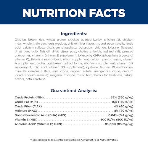 Hill's Science Diet Kitten Indoor Dry Cat Food, Chicken, 7 lb. Bag