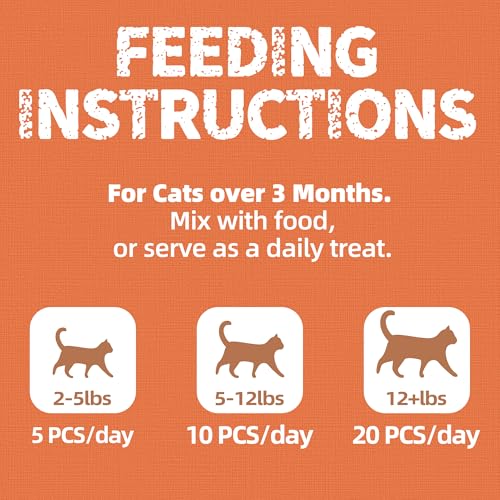Just Try 16 OZ Taurine Treats with Coenzyme Q10 for Cats - Coq10 & Taurine for Cat to Support Feline Heart Health - Chicken Flavored Chews - Vitamins