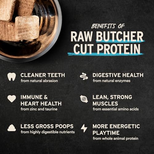 Vital Essentials Freeze Dried Cat Food, Raw Rabbit Mini Patties | Complete Meal or Topper | Easy to Portion and Rehydrate | High Protein, Grain Free