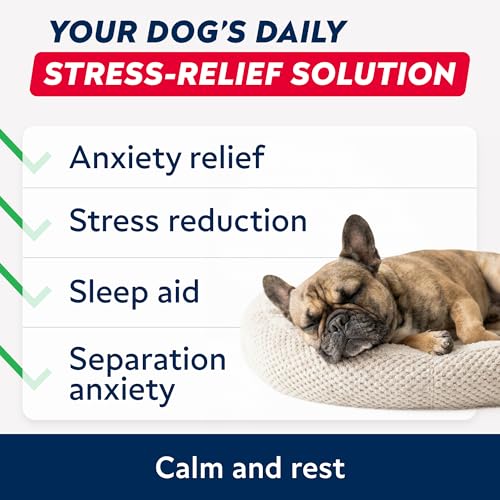 Advanced Calming Chews for Dogs - Hemp Chews and Melatonin - Anxiety Relief - Sleep Aid - Relaxing Treats - Stress Relief During Fireworks, Storms