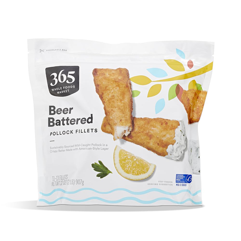 365 by Whole Foods Market Beer Battered Pollock, 32 OZ