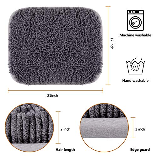 Rundik Snuffle Mat for Dogs, 17'' x 21'' Dog Sniffing Interactive Feeding Game Boredom, Puzzle Toys Encourages Natural Foraging Skills and Stress
