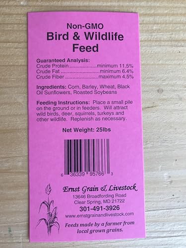 Ernst Grain & Livestock's Bird and Wildlife Feed – Perfect for Birds, Ducks, Squirrels, Turkeys, Rabbits, Geese, and Deer – Non-GMO Wild Animal