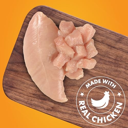 Pur Luv Chicken Wrapped Sweet Potato Dog Treats, Rawhide Free Jerky Wraps, Made with Real Chicken, 16 Oz, Healthy, Easily Digestible, Long Lasting