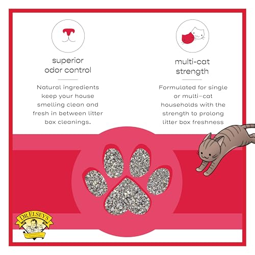 Dr. Elsey's Premium Clumping Cat Litter - Cat Attract - 99% Dust-Free, Low Tracking, Hard Clumping, Superior Odor Control, Natural Herbal Attractant