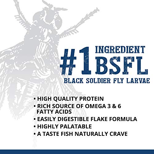 Fluval Bug Bites Tropical Fish Food, Flakes for Small to Medium Sized Fish, 3.17 oz., A7332, Brown
