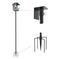 79 Inch Mounting Pole Compatible with Bird Buddy-5 Base Heavy Duty and Adjusatble Pole Mount Compatible with Bird Buddy
