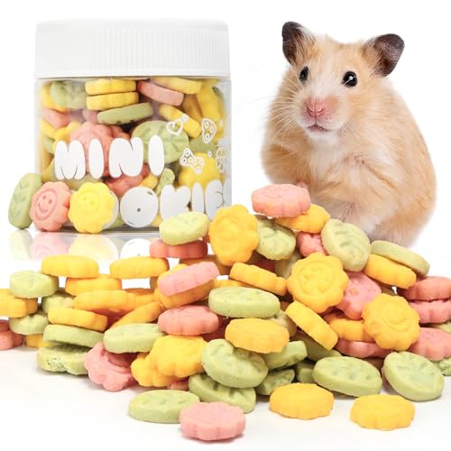 Abizoo 3 Vegetable Chews Treats: Grain Free Natural Snacks with Beet, Carrot, Spinach for Hamsters, Rabbits, Guinea Pigs & Gerbils Crunchy for