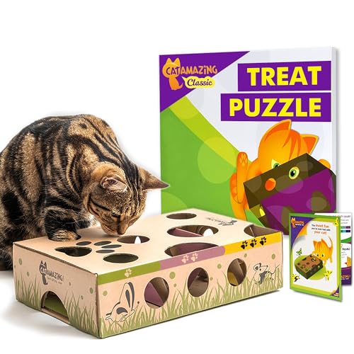 Cat Amazing Interactive Treat Maze and Puzzle CAT Toy