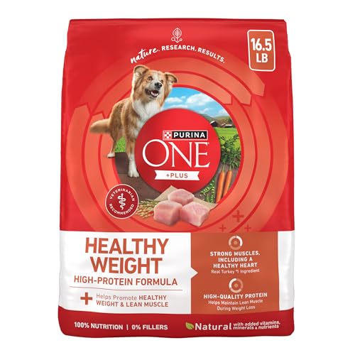 Purina ONE Plus Healthy Weight High-Protein Dog Food Dry Formula - 16.5 lb. Bag
