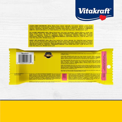 Vitakraft Crunch Sticks Parakeet Treat - Triple-Baked Millet Parakeet Treats with Natural Wood Center - Crunchy & Nutritious Bird Treat Sticks for