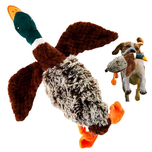 Duck Dog Toy Squeak Toys | Mallard-Shaped | Shaped Pet Toys | Duck Dog Toys for Large Dogs | Mallard Dog Toy | Dog Chew Toys | Stuffed Toys