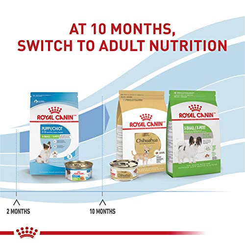 Royal Canin Size Health Nutrition X-Small Puppy Dry Dog Food, 3 lb Bag