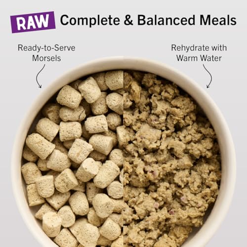 Stella & Chewy's Freeze-Dried Raw Cat Dinner Morsels - Premium Rabbit Recipe with 98% Responsibly-Sourced Meat & Organs - Natural Grain-Free Cat