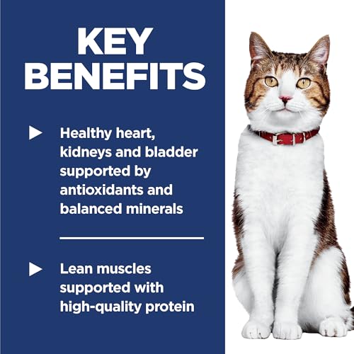 Hill's Science Diet Adult 7+ Dry Cat Food, Chicken, 7 lb. Bag