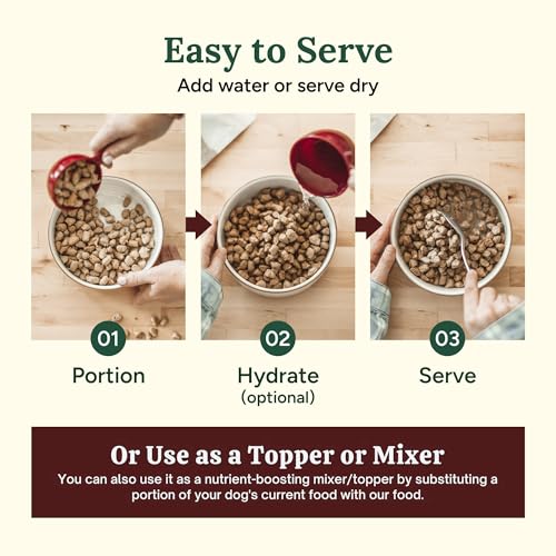 360 Pet Nutrition Freeze-Dried Raw Dog Food – Multi-Protein with Beef, Chicken, Fish, Liver & Organs, High Protein, Omega-3s, Fruits, Veggies