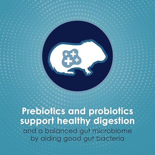 Kaytee Forti-Diet Pro Health Nourish+Protect Guinea Pig Food, Comprehensive Nutrition Backed by Science, Digestive Health, Immune Support, 5 pounds