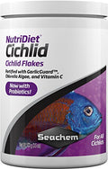 Seachem NutriDiet Cichlid Fish Flakes - Probiotic Formula with GarlicGuard 100g , 3.52 Ounce (Pack of 1)