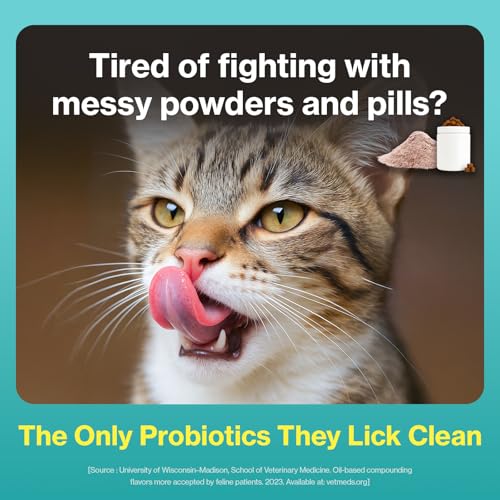Doctor By Cat Biome Probiotics for cats Anti Diarrhea Feline Gut & Digestive Support Immune Health Sensitive Stomach Constipation with L.