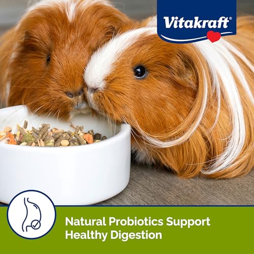 Vitakraft Menu Premium Guinea Pig Food - Alfalfa Pellets Blend - Vitamin and Mineral Fortified