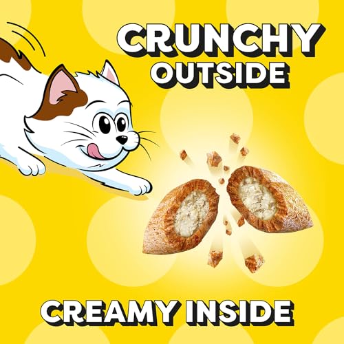 Temptations Kitten Treats Classic Crunchy and Soft Cat Treats Variety Pack, 6.3 oz. Pouches (Pack of 4)