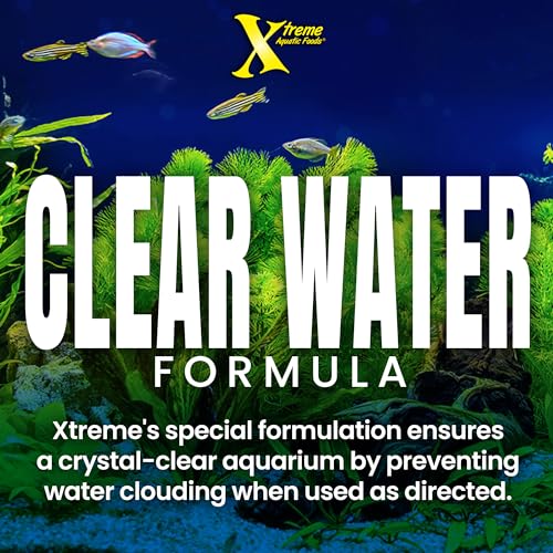 Xtreme Spirulina Flakes - Balanced Herbivorous Diet for Tropical and Marine Fish, Enhanced Health, Vibrant Colors - USA Farm Grown - Ideal for