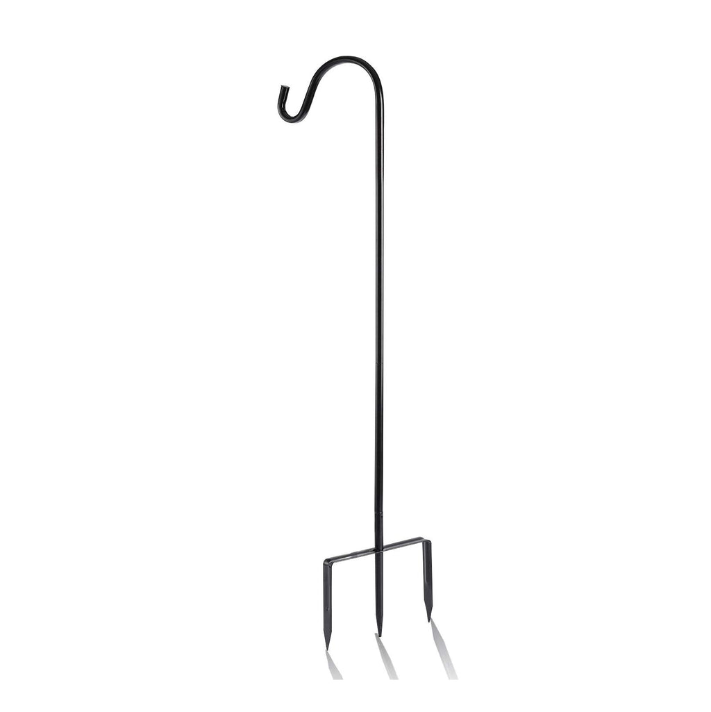 EXCMARK Shepherd Hook Adjustable Height 32/24/16’’ 1/2 inch Thick Use at Weddings, Hanging Solar Lights, Lanterns, Bird Feeders, Metal Hanger Hook