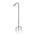 EXCMARK Shepherd Hook Adjustable Height 32/24/16’’ 1/2 inch Thick Use at Weddings, Hanging Solar Lights, Lanterns, Bird Feeders, Metal Hanger Hook