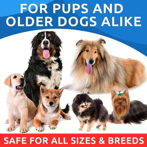 BARK&SPARK Omega 3 for Dogs - 180 Fish Oil Treats for Dog Shedding, Skin Allergy Chews, Itch Relief, Hot Spots Treatment - Joint Health - Skin and