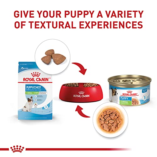 Royal Canin Size Health Nutrition X-Small Puppy Dry Dog Food, 3 lb Bag