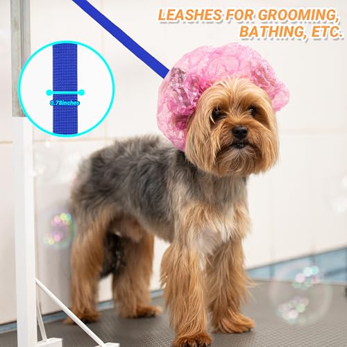 12 Pcs Dog Leashes for Small Medium Large Dogs, 6FT Lead Short Dog Leash with Swivel Hook for Walking, Training, Hiking, Rescues, Grooming, Shelter