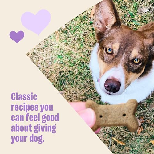 Wellness Old Mother Hubbard Classic P-Nuttier Dog Biscuits, Natural Training Treats, Peanut Butter Flavor, Mini Size, 6 lb Box