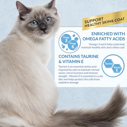 INABA Churu for Skin & Coat, Lickable, Squeezable Cat Treat with Omega Oils, Taurine and Vitamin E, 0.5 Ounces Each Tube, 50 Tubes, Skin & Coat