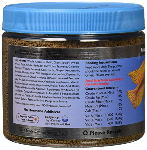 New Life Spectrum Naturox Series Cichlid Formula Supplement, 300g