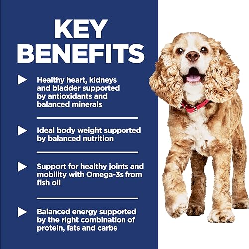 Hill's Science Diet Senior 11+ Small & Mini Dry Dog Food, Chicken, Brown Rice, & Barley, 4.5 lb. Bag