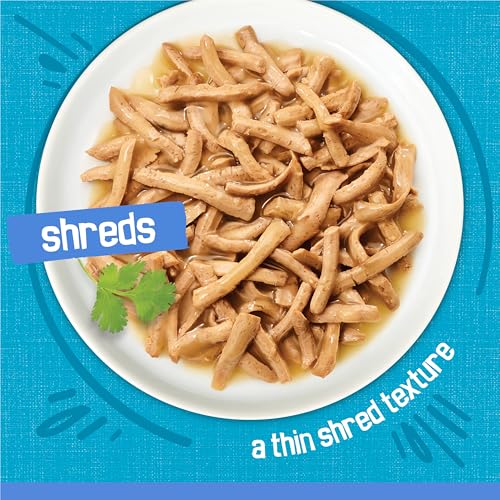 Purina Friskies Wet Cat Food, Shreds With Whitefish & Sardines in Sauce - (Pack of 24) 5.5 Oz. Cans