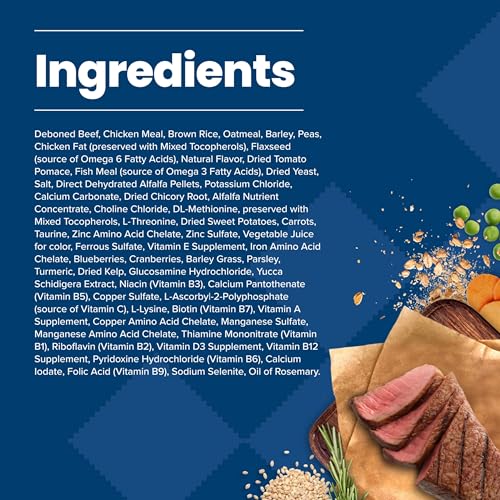 Blue Buffalo Life Protection Formula Adult Dry Dog Food, Helps Build and Maintain Strong Muscles, Made with Natural Ingredients, Beef & Brown Rice