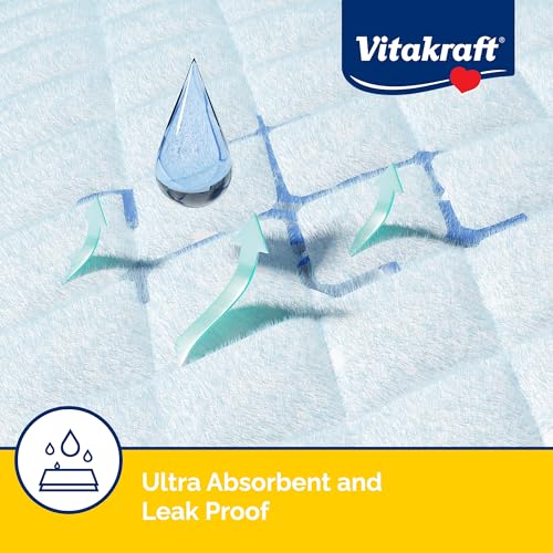 Vitakraft Cage Liners for Birds - For Parrot, Parakeet, Conure, and Cockatiel Cages White 20" X 18" 7 Count, Premium Absorbent Liner