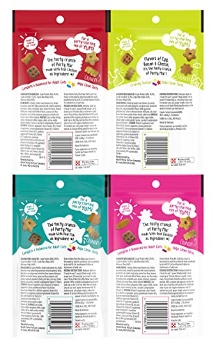 Friskies Party Mix Crunch Variety Pack (9 Flavors) - Wild West, Morning Munch, Mixed Grill, Picnic, Beachside, Cheezy Craze, Original, California