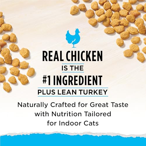 Purina Cat Chow Hairball, Healthy Weight, Indoor, Natural Dry Cat Food, Naturals Indoor - 13 lb. Bag