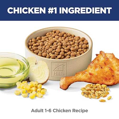 Hill's Science Diet Adult 1-6 Dry Cat Food, Chicken, 4 lb. Bag