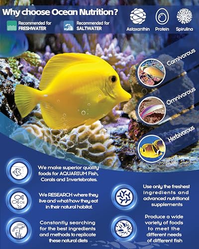 Ocean Nutrition Instant Baby Brine Shrimp Eggs 0.7oz (20g) in Saline Solution, Fish Tank Fry, Betta & Tropical Fish Food for Saltwater & Freshwater